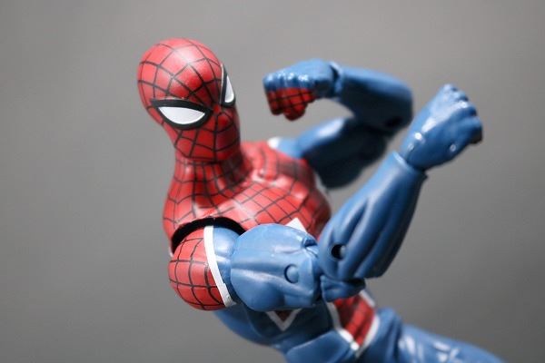 マーベルレジェンド　スパイダーUK　レビュー　アクション