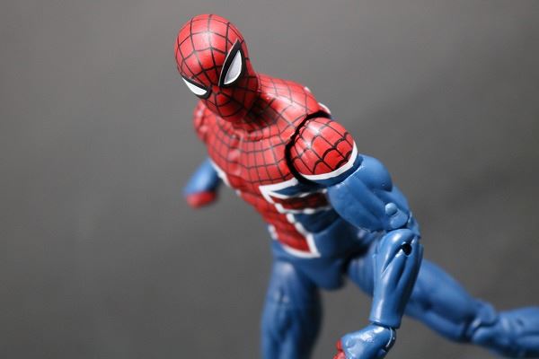 マーベルレジェンド　スパイダーUK　レビュー　アクション