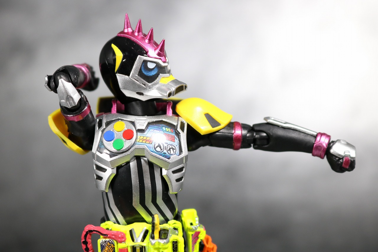 S.H.フィギュアーツ　仮面ライダーレーザーターボ　バイクゲーマー　レベル0　レビュー　可動範囲