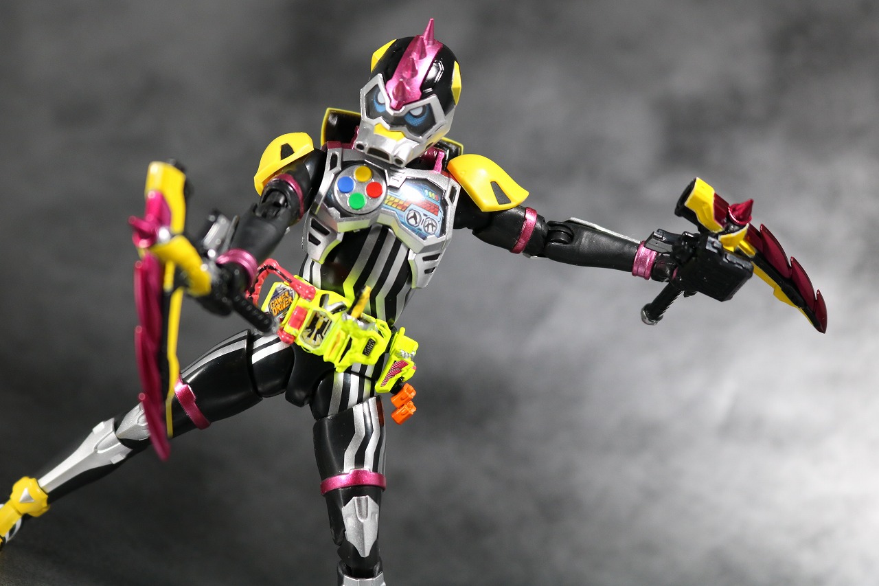 S.H.フィギュアーツ　仮面ライダーレーザーターボ　バイクゲーマー　レベル0　レビュー　アクション