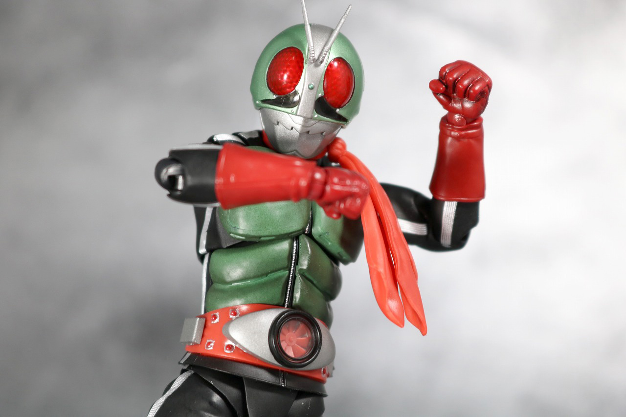 S.H.フィギュアーツ　仮面ライダー新2号　真骨彫製法　レビュー　アクション