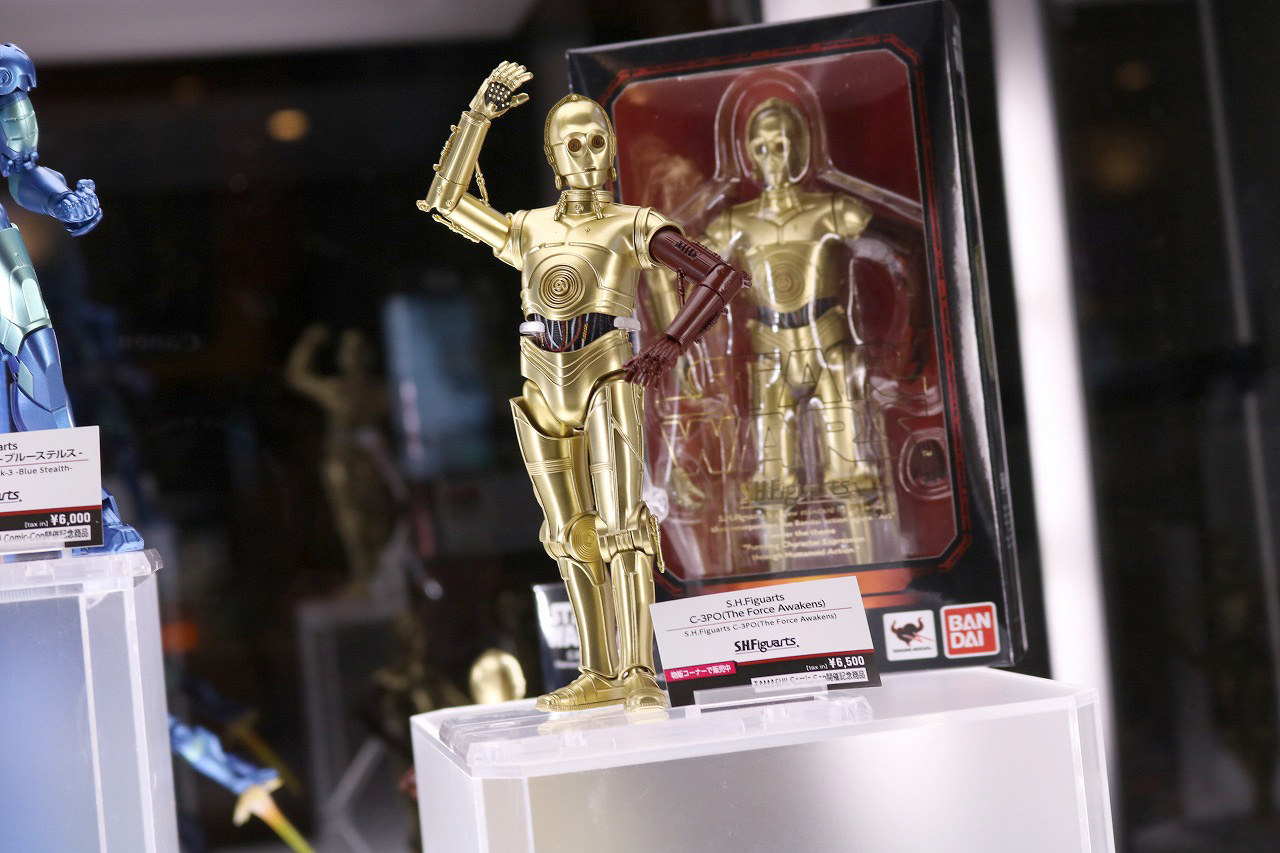 TAMASHII Comic-Con タマシイコミコン　アイアンマン　ブルーステルス　C3-PO