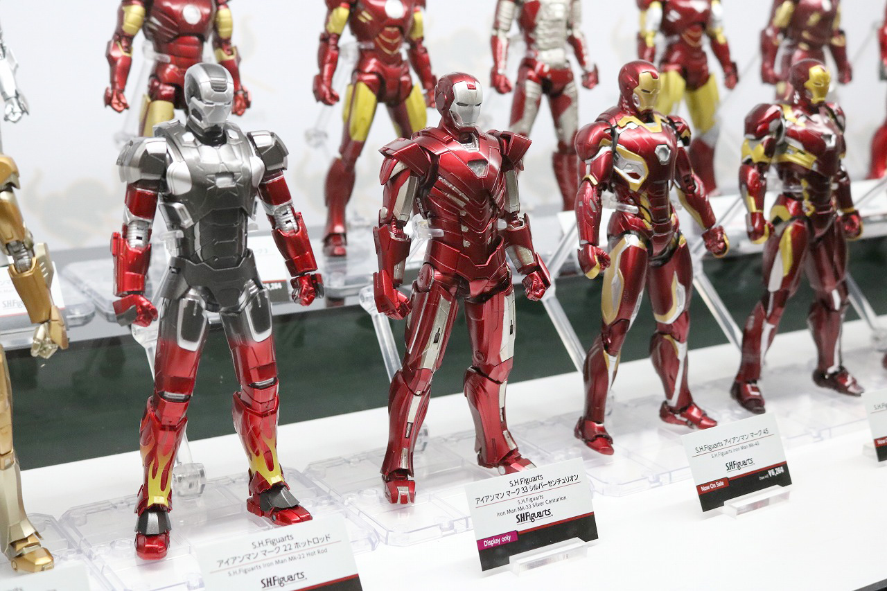 TAMASHII Comic-Con タマシイコミコン　マーベル　S.H.フィギュアーツ　アイアンマン　マーク33　シルバーセンチュリオン