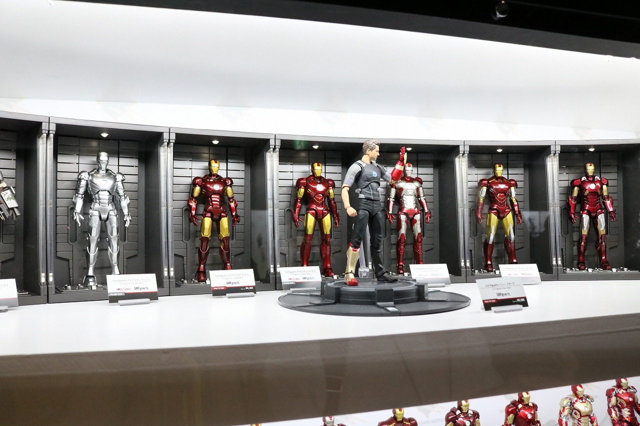 TAMASHII Comic-Con タマシイコミコン　マーベル　S.H.フィギュアーツ　アイアンマン3　ホール・オブ・アーマー