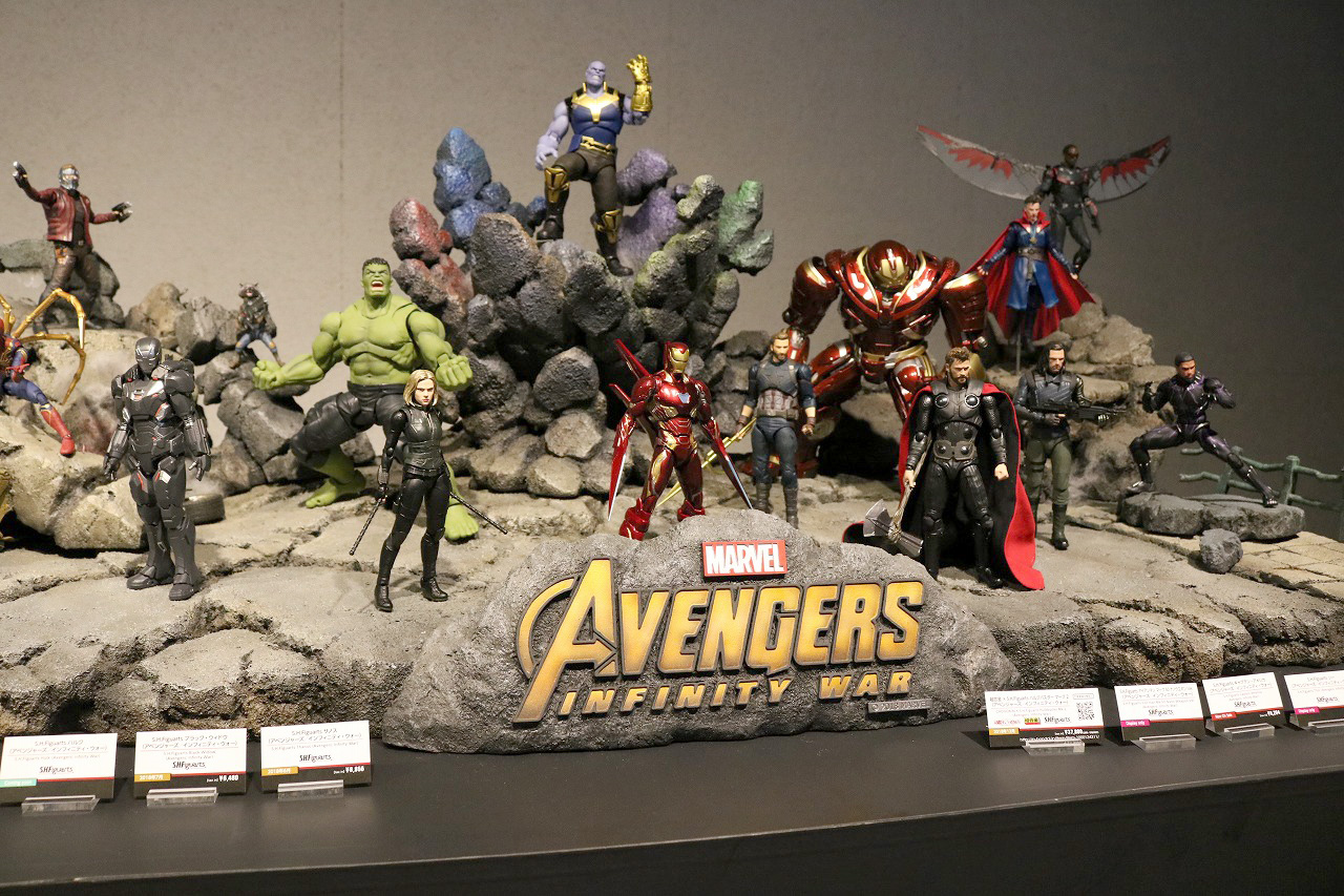 TAMASHII Comic-Con タマシイコミコン　マーベル　S.H.フィギュアーツ　アベンジャーズ／インフィニティウォー