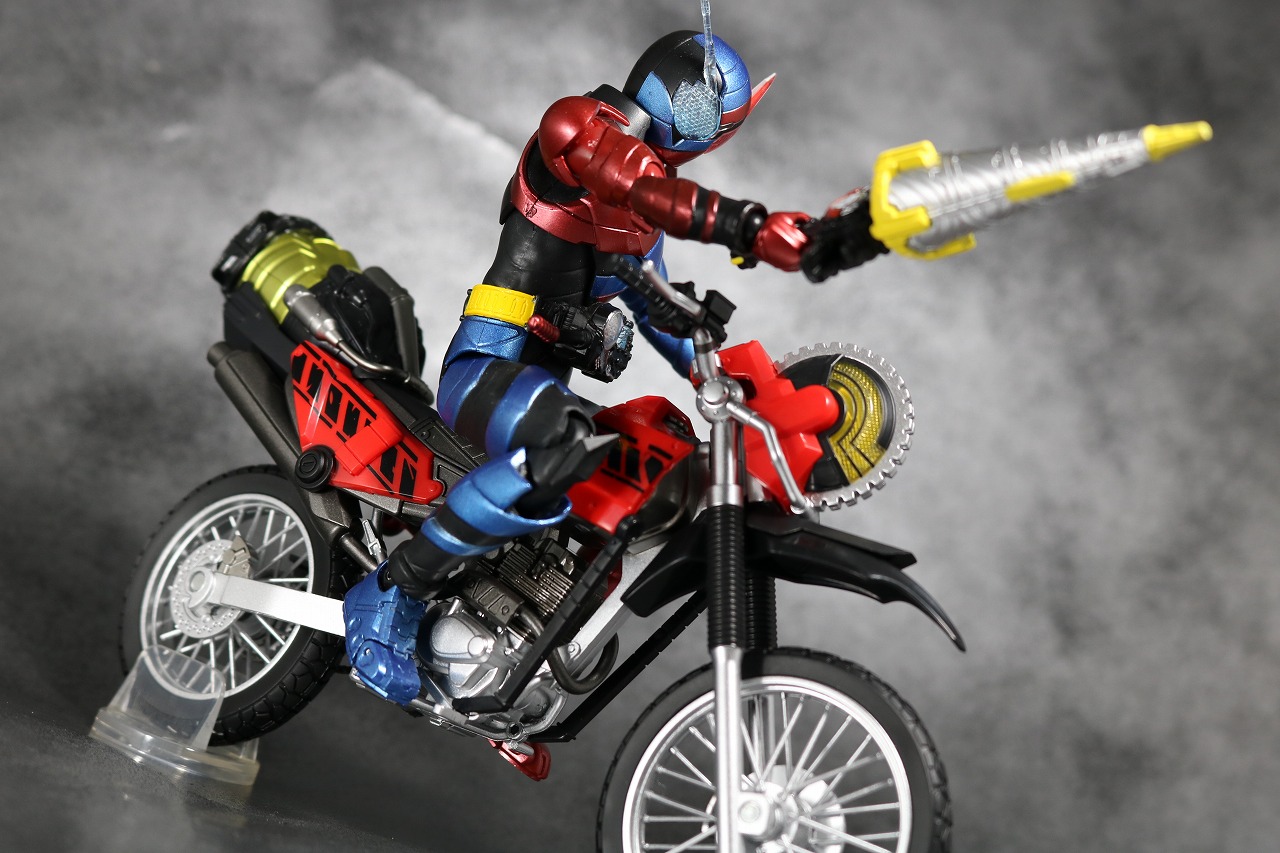 S.H.フィギュアーツ　マシンビルダー　パーツセット　レビュー　仮面ライダービルド　バイク　アクション