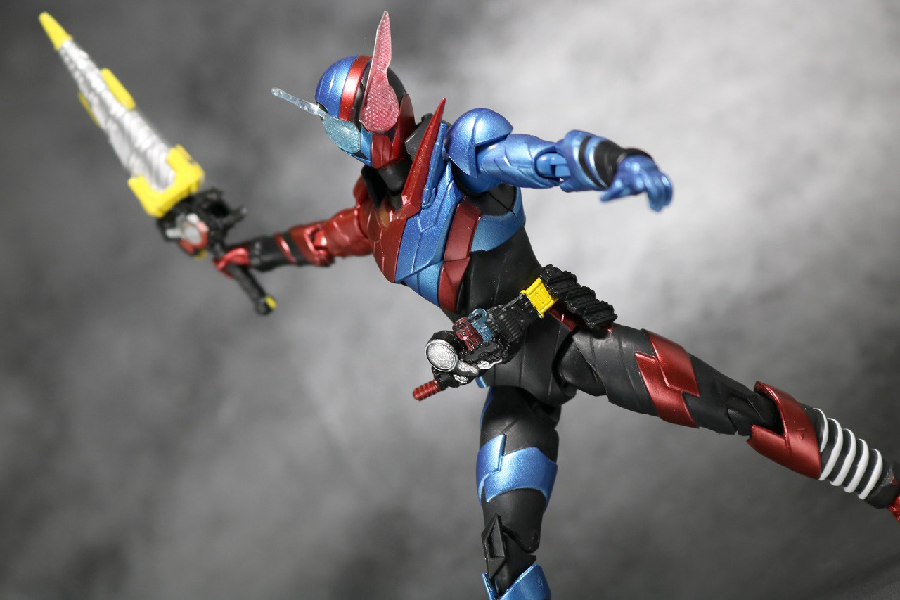 S.H.フィギュアーツ　マシンビルダー　パーツセット　レビュー　仮面ライダービルド　バイク　アクション