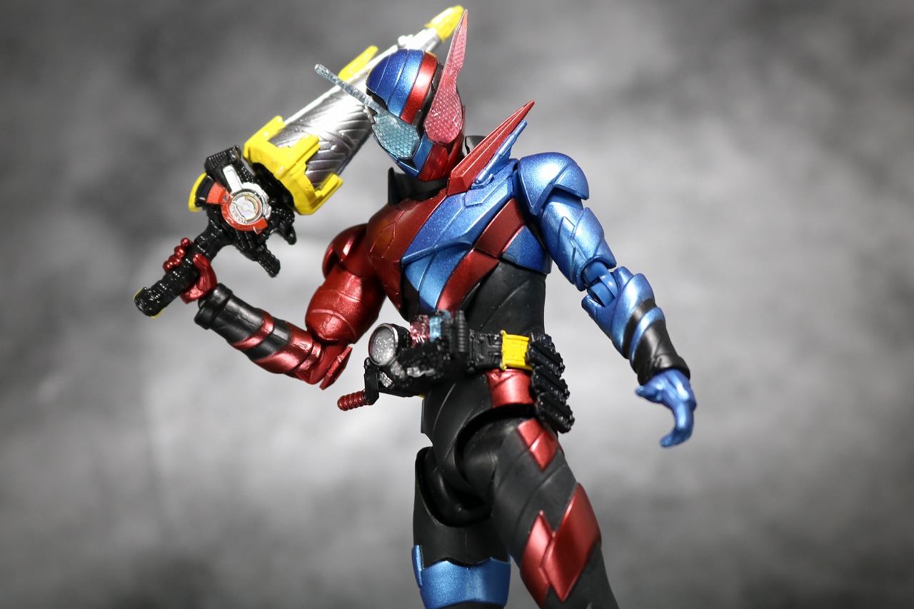 S.H.フィギュアーツ　マシンビルダー　パーツセット　レビュー　仮面ライダービルド　バイク　アクション