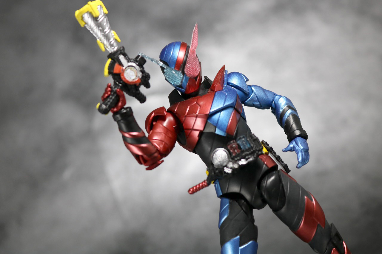 S.H.フィギュアーツ　マシンビルダー　パーツセット　レビュー　仮面ライダービルド　バイク　アクション