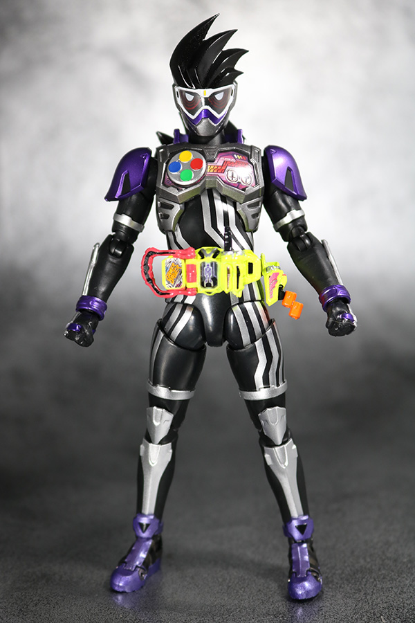 S.H.フィギュアーツ　仮面ライダーゲンム　アクションゲーマー　レベル0　レビュー　全身