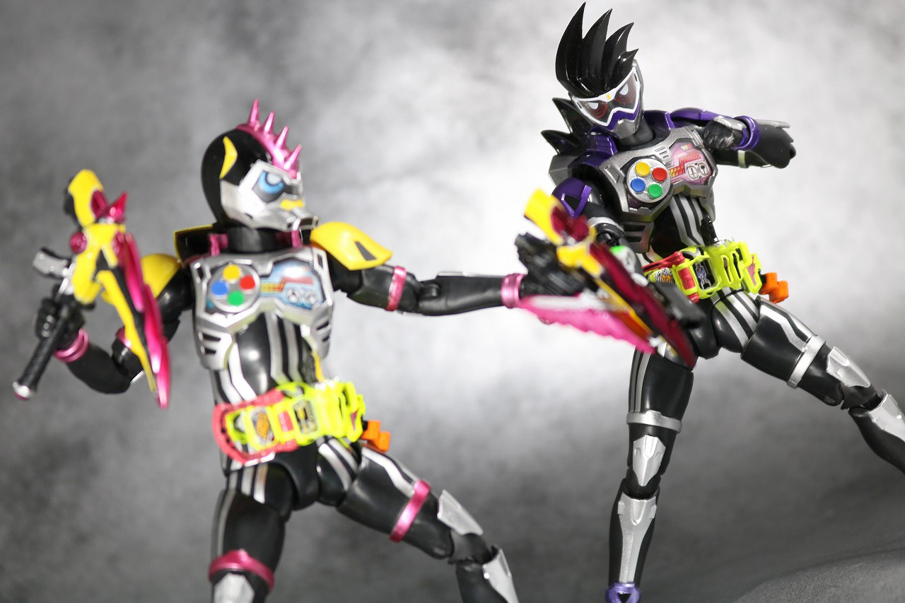 S.H.フィギュアーツ　仮面ライダーゲンム　アクションゲーマー　レベル0　レビュー　アクション