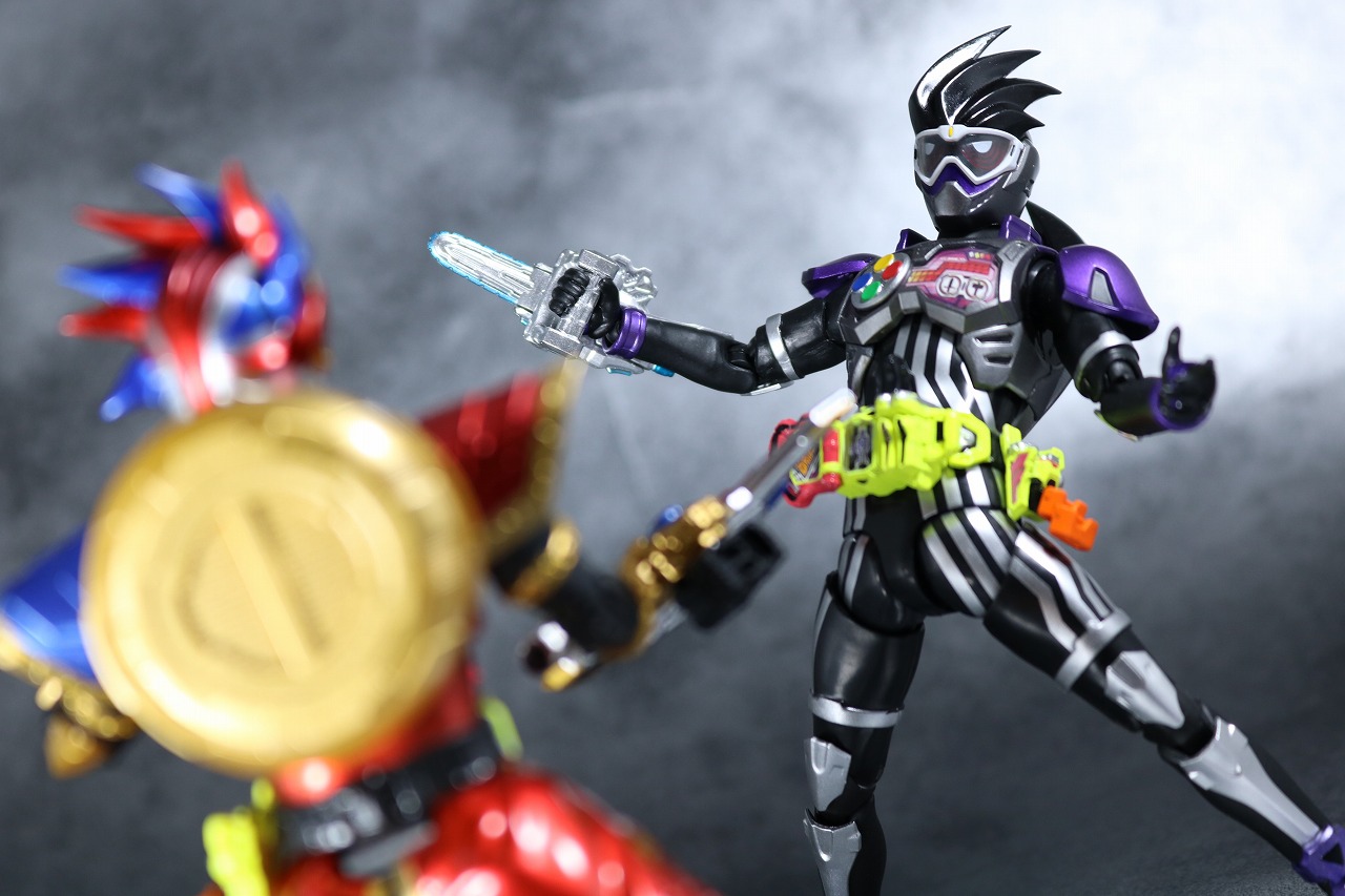 S.H.フィギュアーツ　仮面ライダーゲンム　アクションゲーマー　レベル0　レビュー　アクション