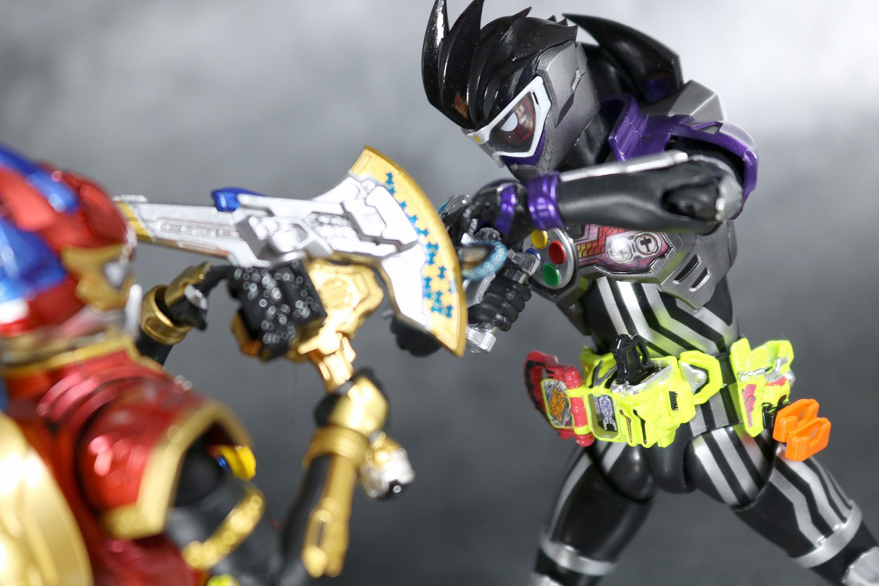 S.H.フィギュアーツ　仮面ライダーゲンム　アクションゲーマー　レベル0　レビュー　アクション