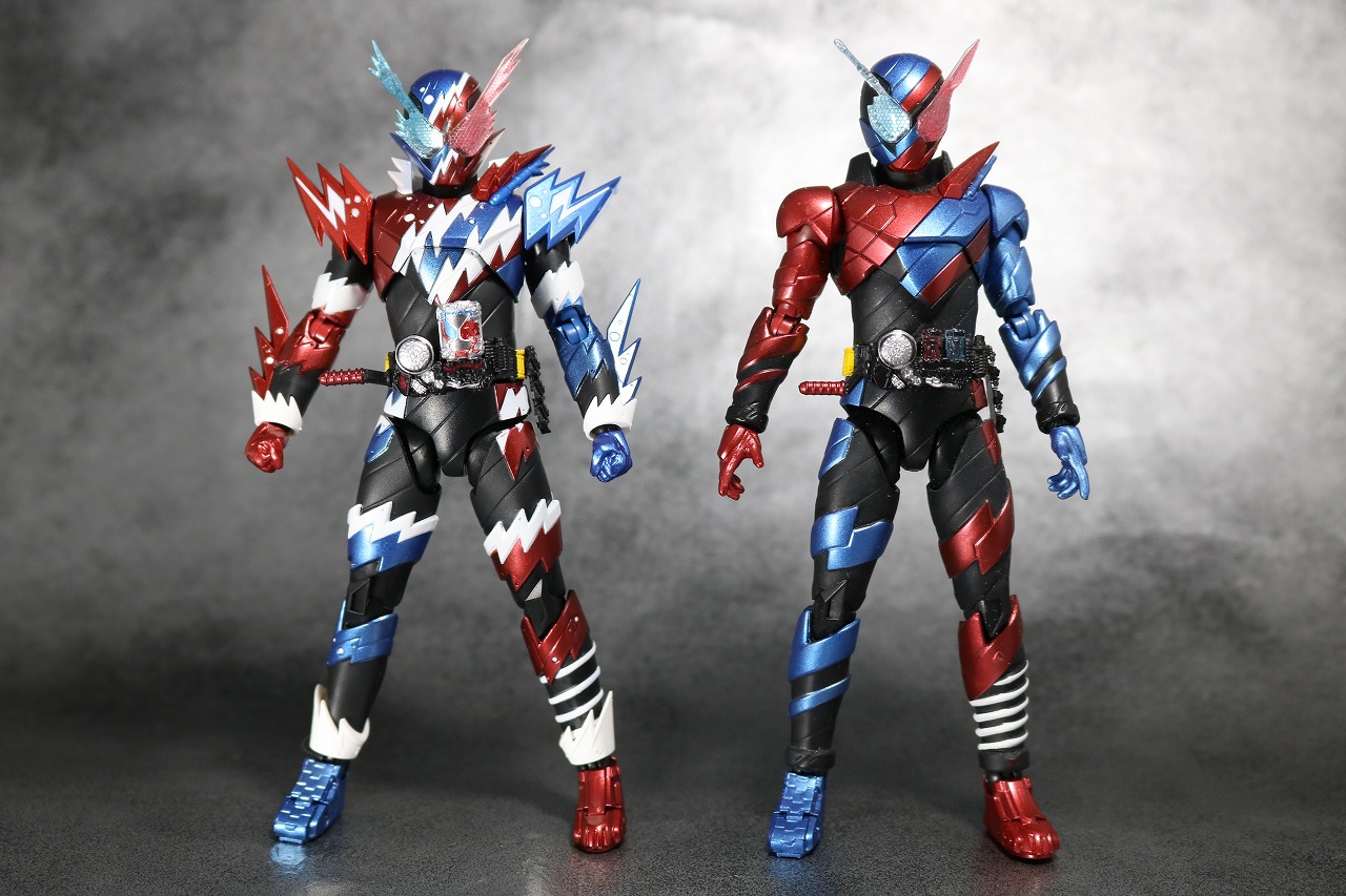 S.H.フィギュアーツ　仮面ライダービルド　ラビットタンク　スパークリング　レビュー　全身