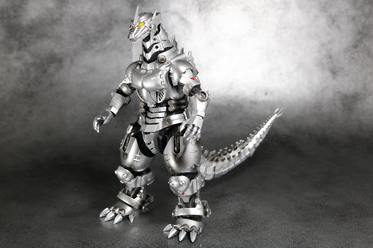 S.H.モンスターアーツ　3式　機龍　メカゴジラ　品川最終決戦Ver.　レビュー　全身