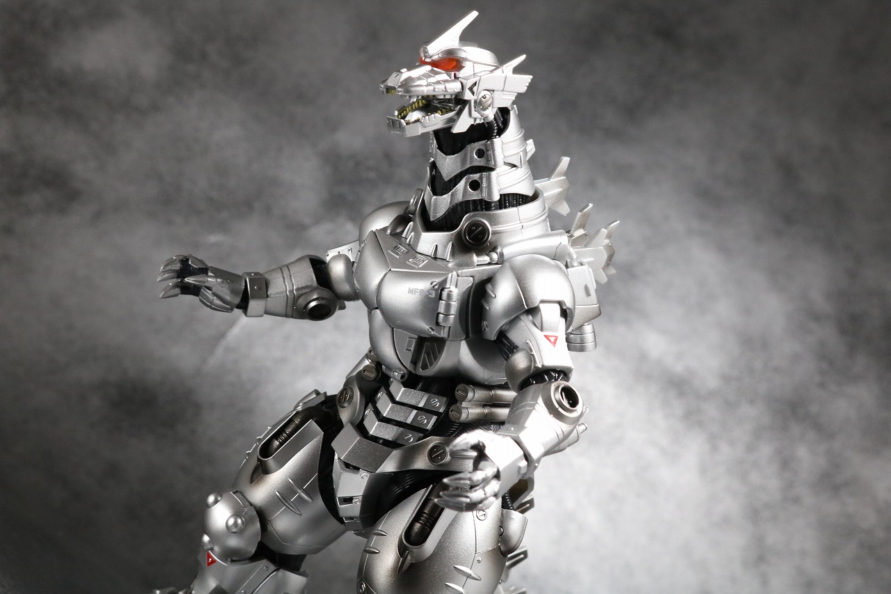 S.H.モンスターアーツ　3式　機龍　メカゴジラ　品川最終決戦Ver.　レビュー　アクション