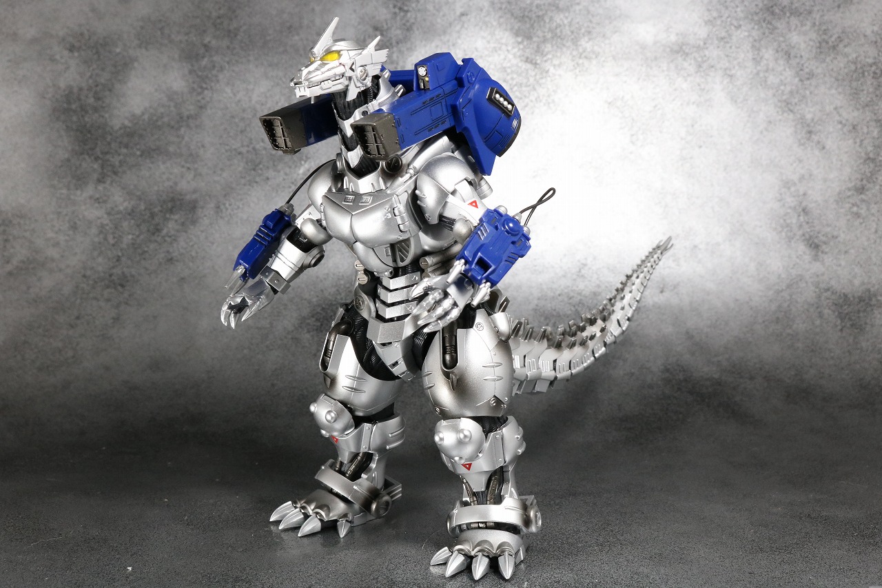 S.H.モンスターアーツ　3式　機龍　メカゴジラ　品川最終決戦Ver.　レビュー　付属品