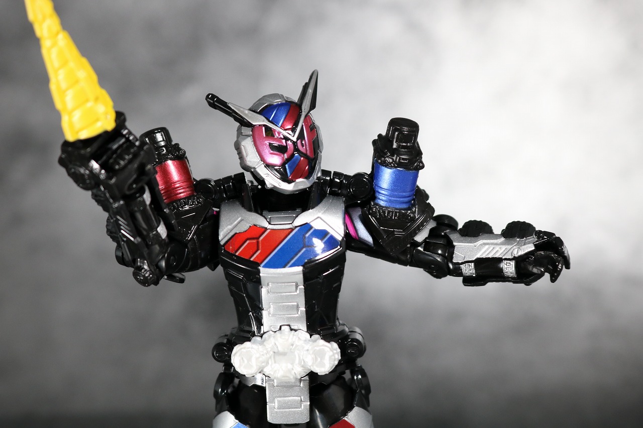 RKF　ビルドアーマー　レビュー　RIDER KICK'S FIGURE　仮面ライダージオウ　可動範囲