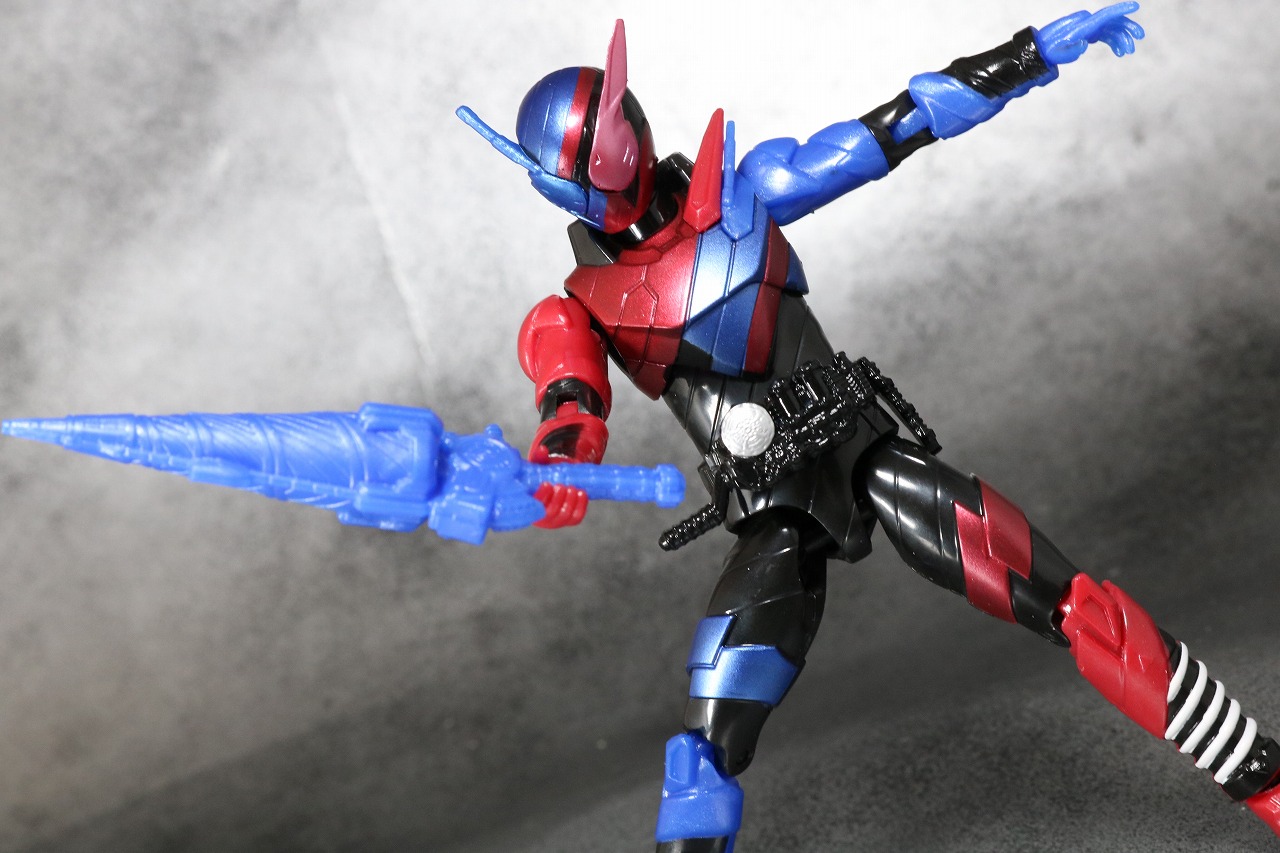 RKF　RIDER KICK'S FIGURE　仮面ライダービルド　ラビットタンクフォーム　レビュー　アクション