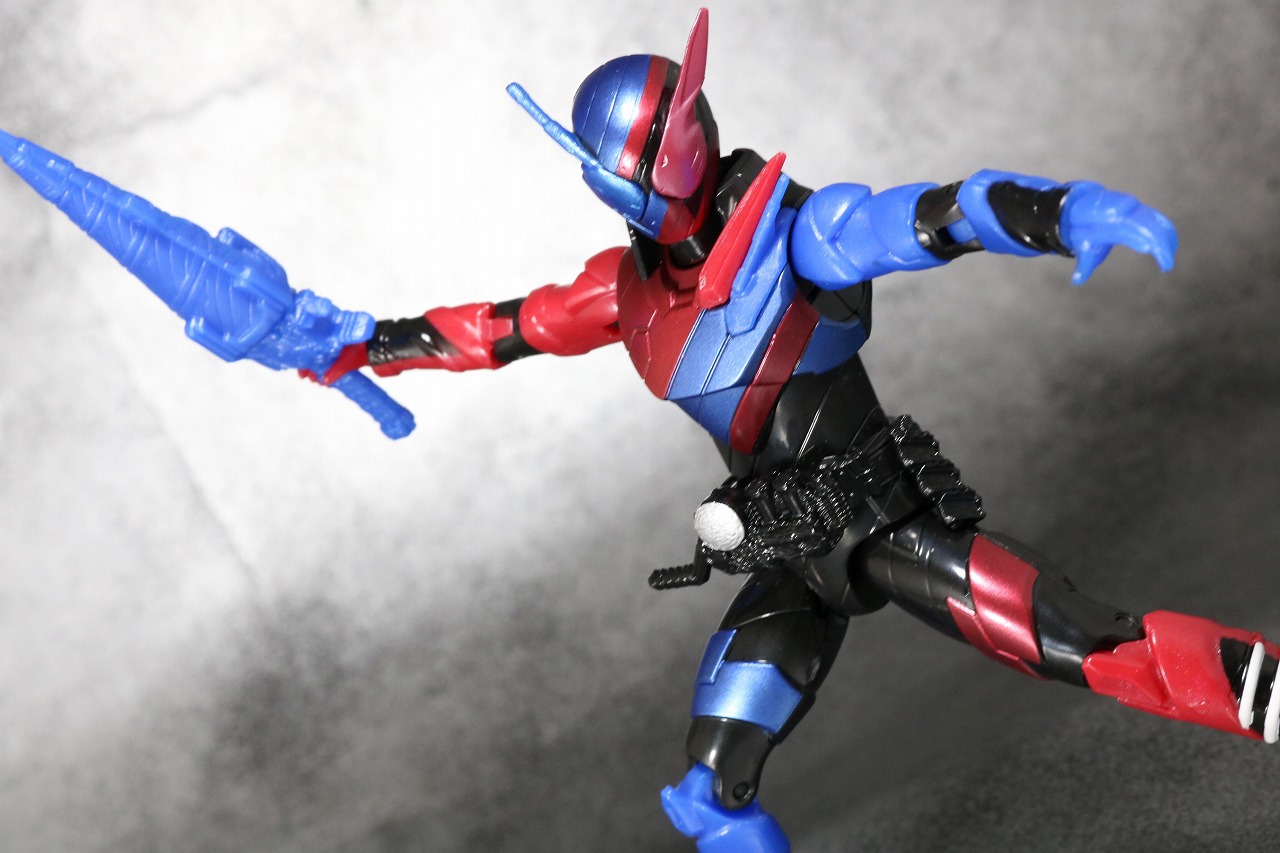 RKF　RIDER KICK'S FIGURE　仮面ライダービルド　ラビットタンクフォーム　レビュー　アクション