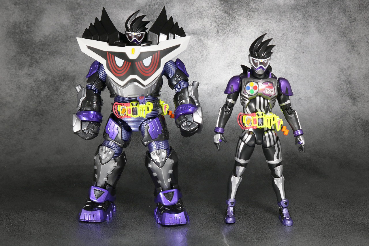 S.H.フィギュアーツ　仮面ライダーゲンム　ゴッドマキシマムゲーマー　レベルビリオン　レベル0　レビュー　全身