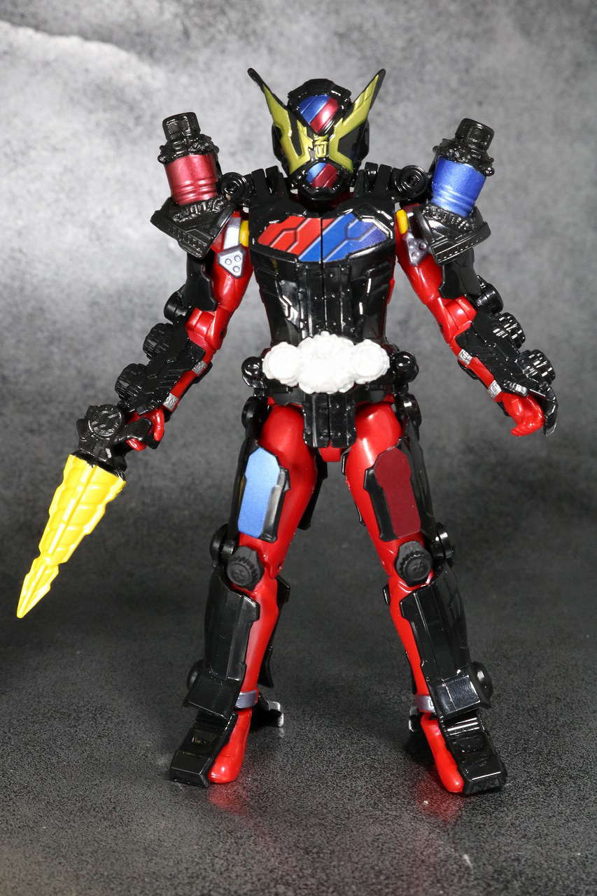 RKF RIDER KICK'S FIGURE　仮面ライダーゲイツ　レビュー　全身　ビルドアーマー