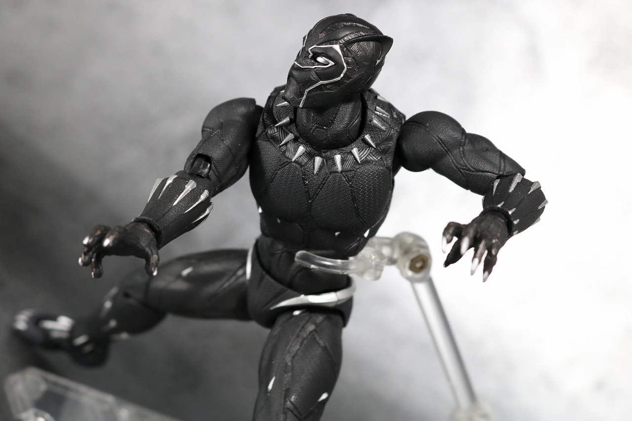 S.H.フィギュアーツ　ブラックパンサー　アベンジャーズ／インフィニティウォー　レビュー　アクション