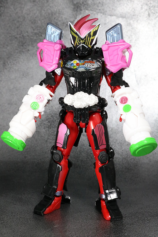 RKF　RIDER KICK'S FIGURE　仮面ライダーゲイツ　エグゼイドアーマー　レビュー　全身