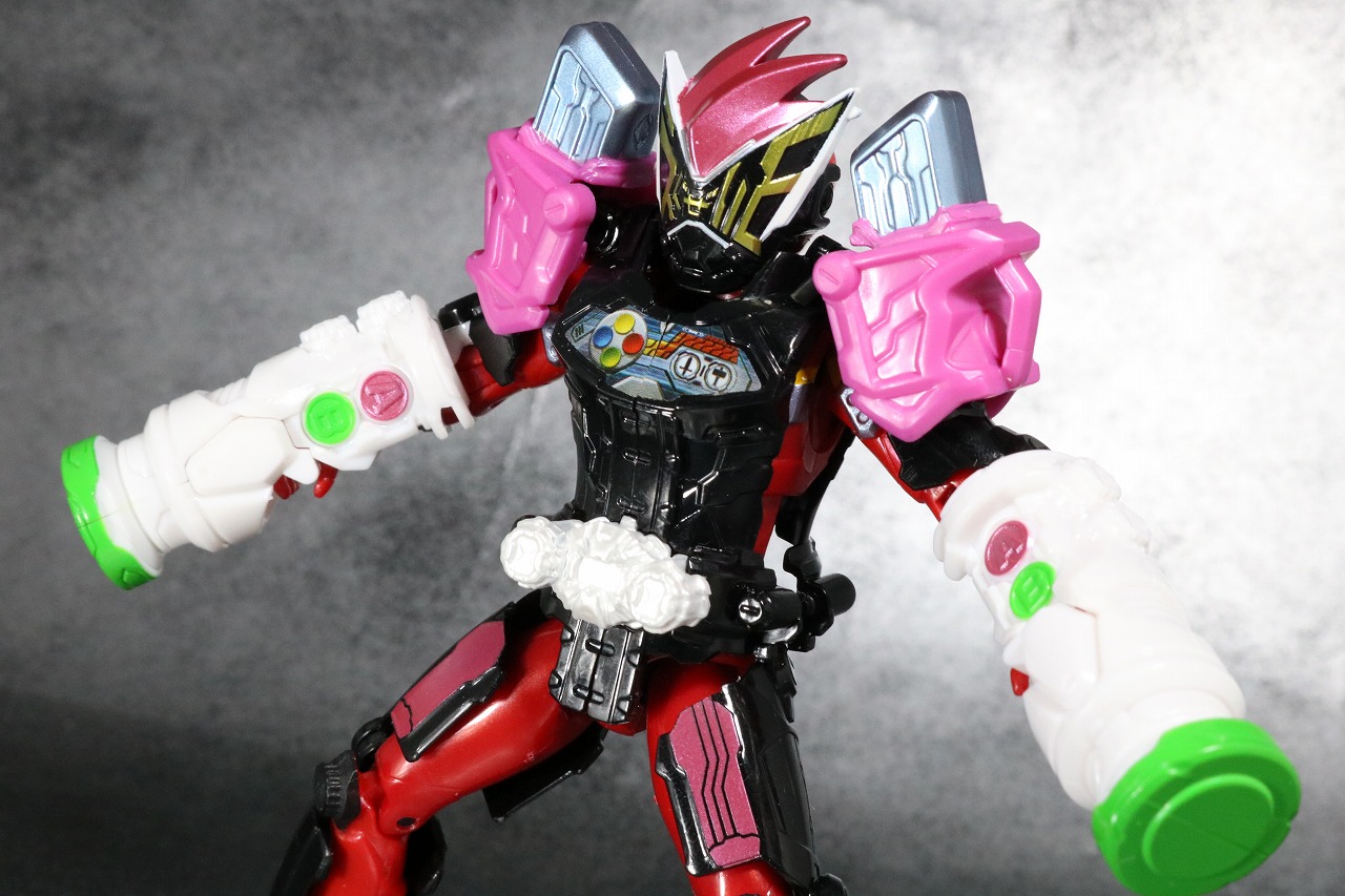 RKF　RIDER KICK'S FIGURE　仮面ライダーゲイツ　エグゼイドアーマー　レビュー　アクション