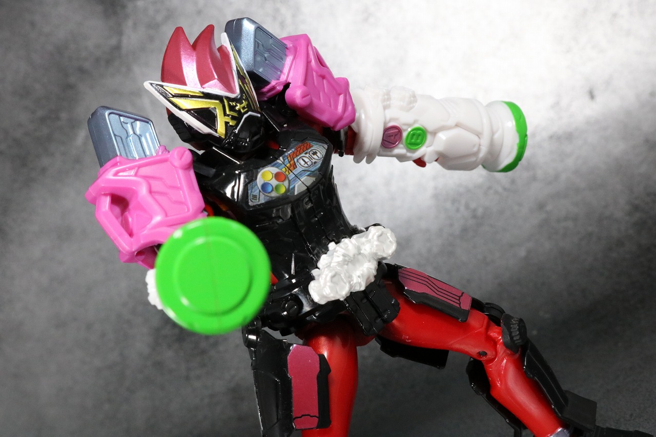 RKF　RIDER KICK'S FIGURE　仮面ライダーゲイツ　エグゼイドアーマー　レビュー　アクション