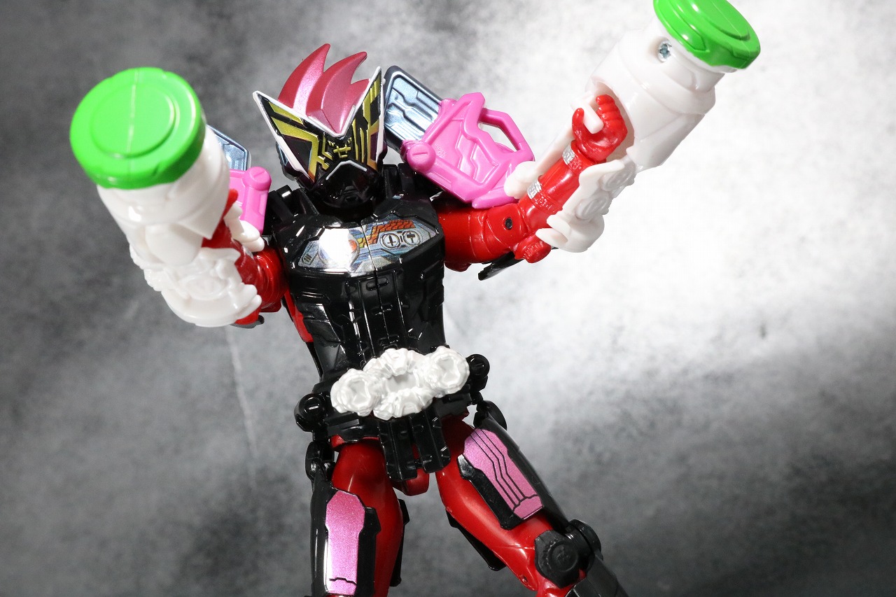 RKF　RIDER KICK'S FIGURE　仮面ライダーゲイツ　エグゼイドアーマー　レビュー　アクション