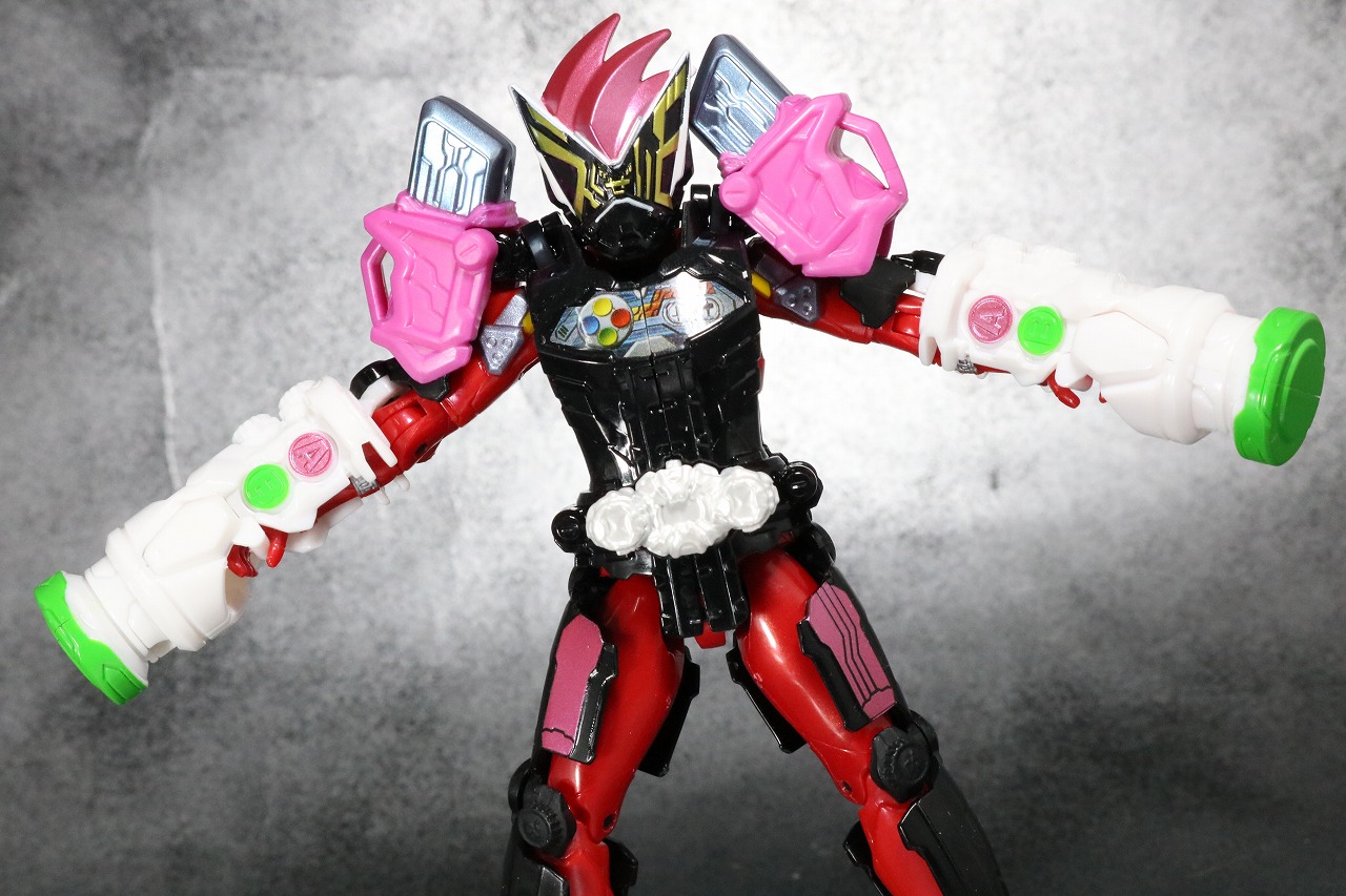 RKF　RIDER KICK'S FIGURE　仮面ライダーゲイツ　エグゼイドアーマー　レビュー　アクション