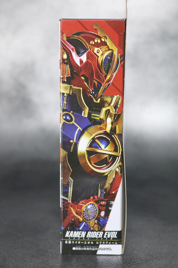 RKF RIDER KICK'S FIGURE　仮面ライダーエボル　コブラフォーム　レビュー　パッケージ