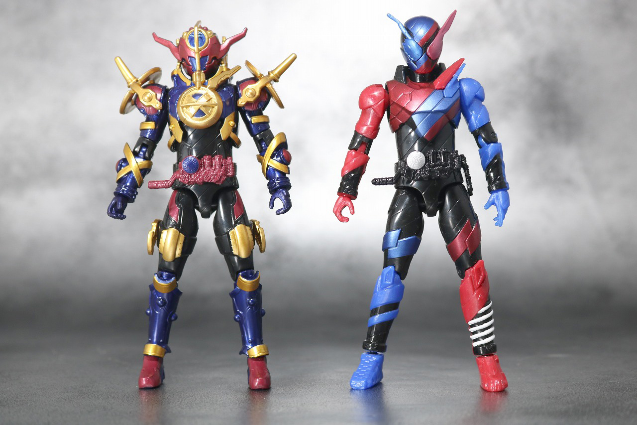 RKF RIDER KICK'S FIGURE　仮面ライダーエボル　コブラフォーム　レビュー　全身