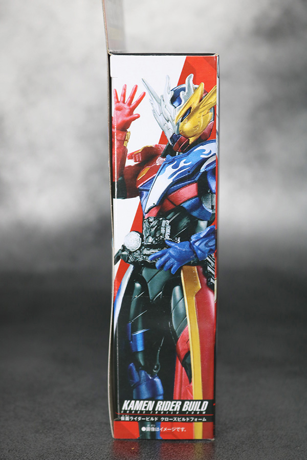 RKF　RIDER KICK'S FIGURE　仮面ライダービルド　クローズビルドフォーム　レビュー　パッケージ