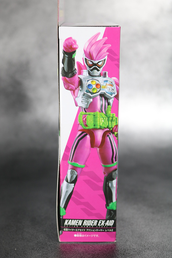 RKF　RIDER KICK'S FIGURE　仮面ライダーエグゼイド　アクションゲーマー　レベル2　レビュー　パッケージ