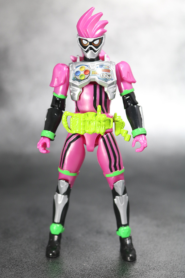 RKF　RIDER KICK'S FIGURE　仮面ライダーエグゼイド　アクションゲーマー　レベル2　レビュー　全身