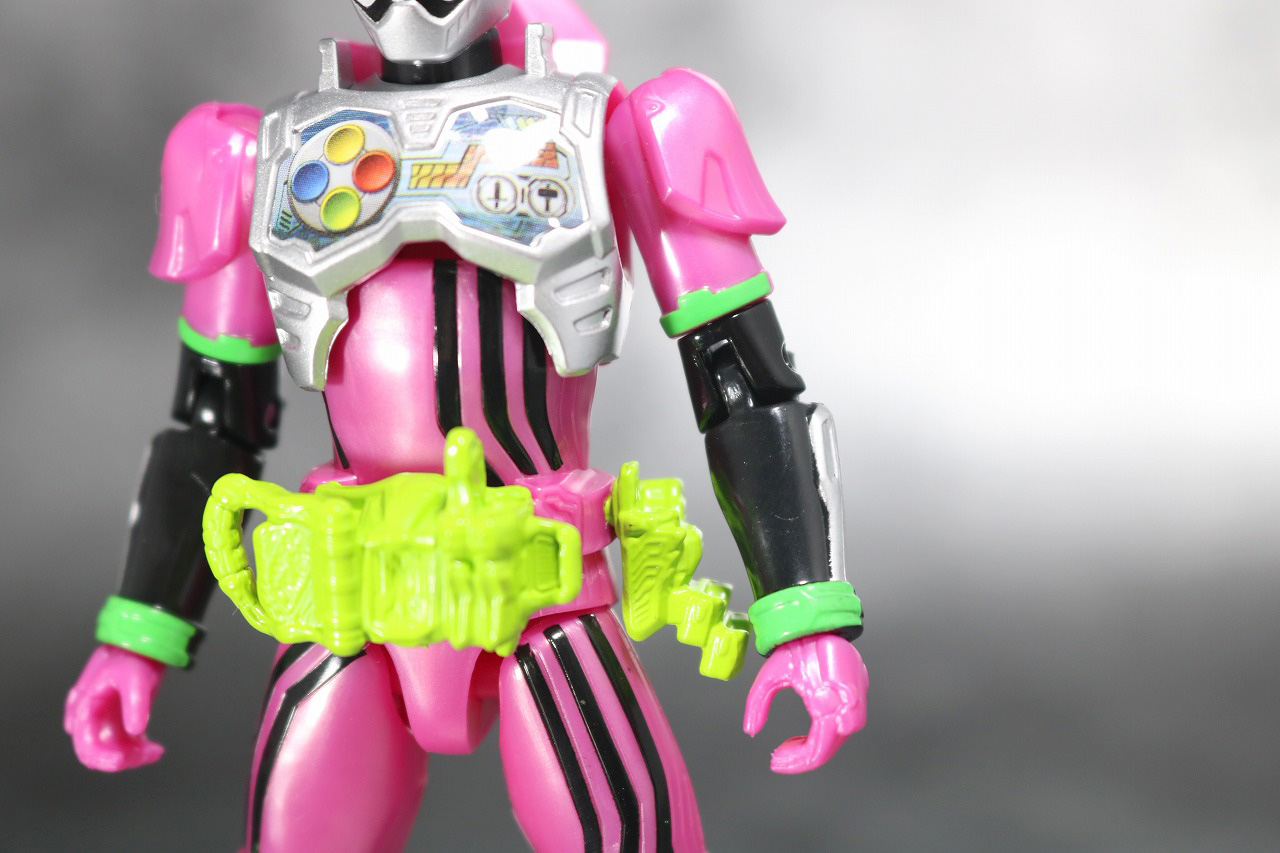 RKF　RIDER KICK'S FIGURE　仮面ライダーエグゼイド　アクションゲーマー　レベル2　レビュー　全身