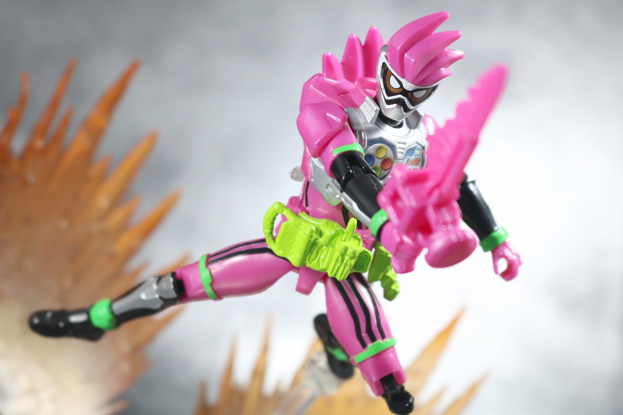 RKF　RIDER KICK'S FIGURE　仮面ライダーエグゼイド　アクションゲーマー　レベル2　レビュー　アクション