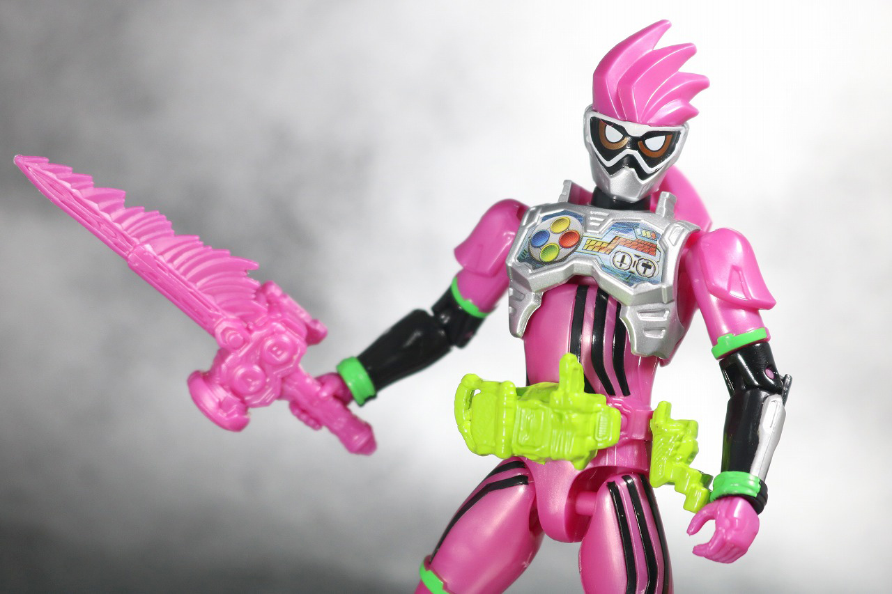 RKF　RIDER KICK'S FIGURE　仮面ライダーエグゼイド　アクションゲーマー　レベル2　レビュー　アクション