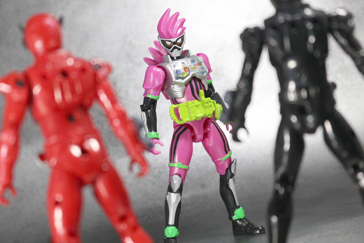 RKF　RIDER KICK'S FIGURE　仮面ライダーエグゼイド　アクションゲーマー　レベル2　レビュー　アクション