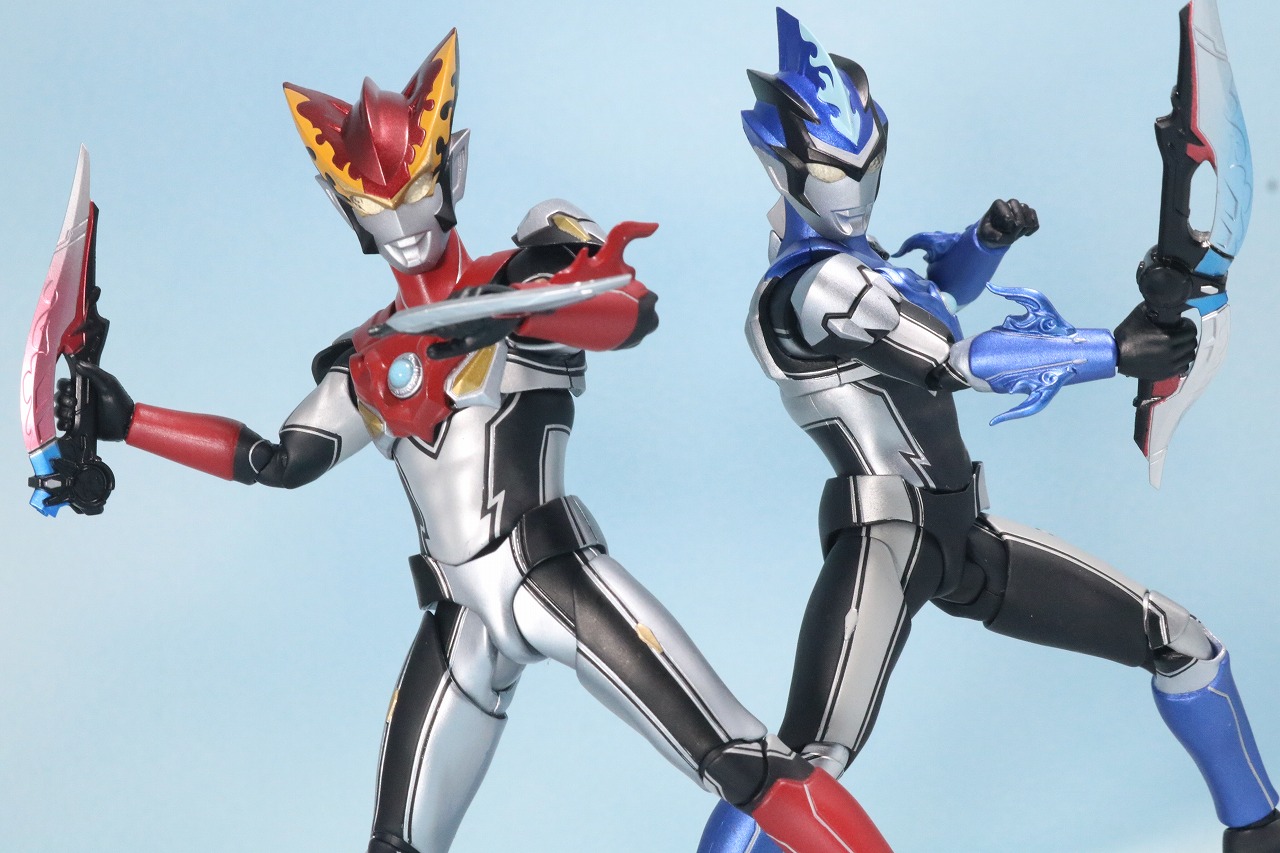 S.H.フィギュアーツ　ウルトラマンロッソ　フレイム　レビュー　アクション