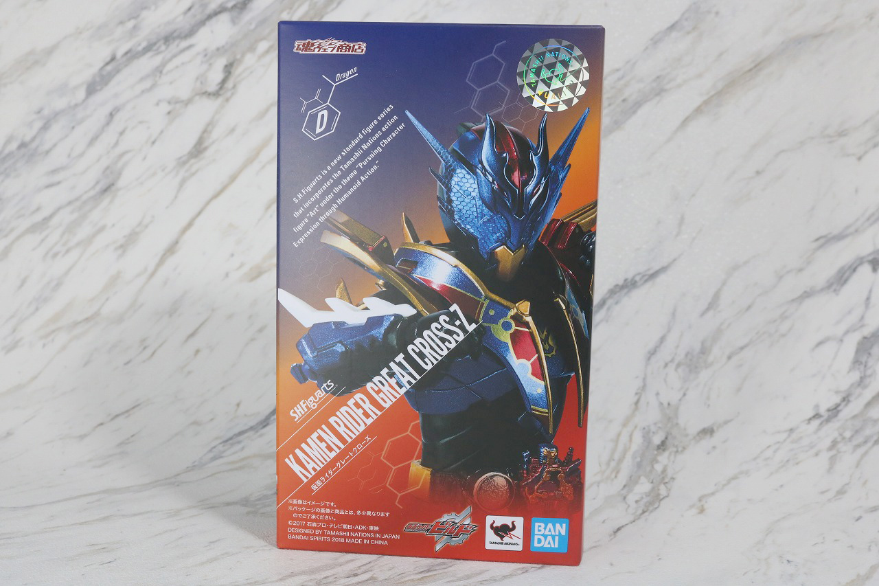 S.H.フィギュアーツ　仮面ライダーグレートクローズ　レビュー　パッケージ