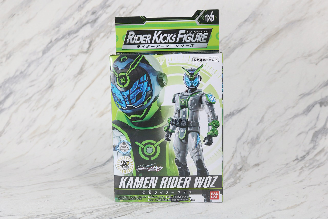 RKF　RIDER KICK'S FIGURE　仮面ライダーウォズ　レビュー　パッケージ