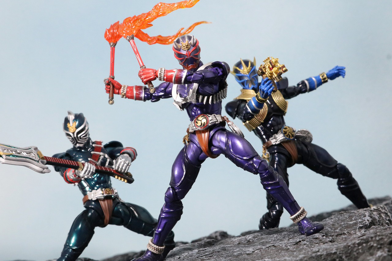 S.H.フィギュアーツ　仮面ライダー轟鬼　真骨彫製法　レビュー　アクション