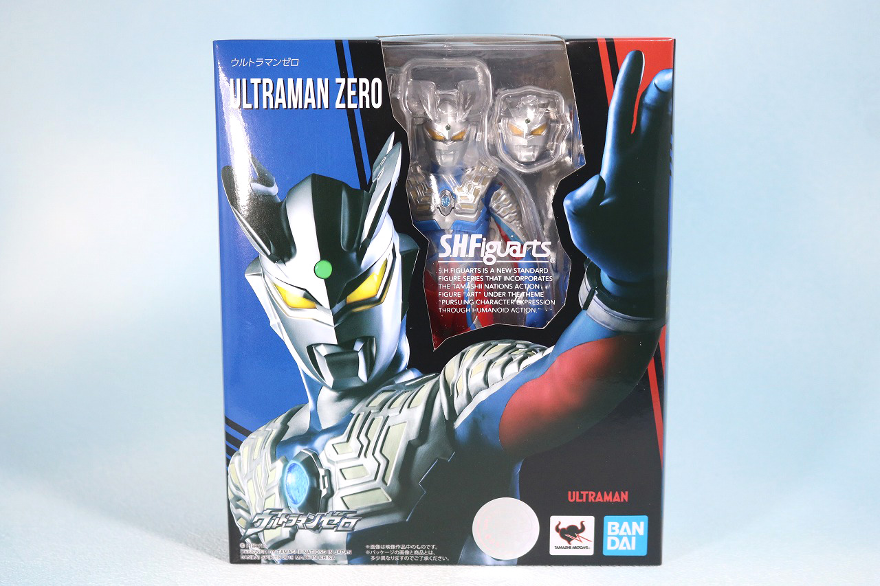 S.H.フィギュアーツ　ウルトラマンゼロ　レビュー　パッケージ