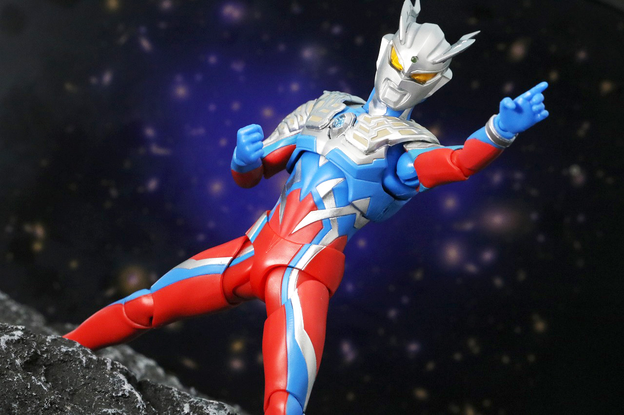 S.H.フィギュアーツ　ウルトラマンゼロ　レビュー　アクション