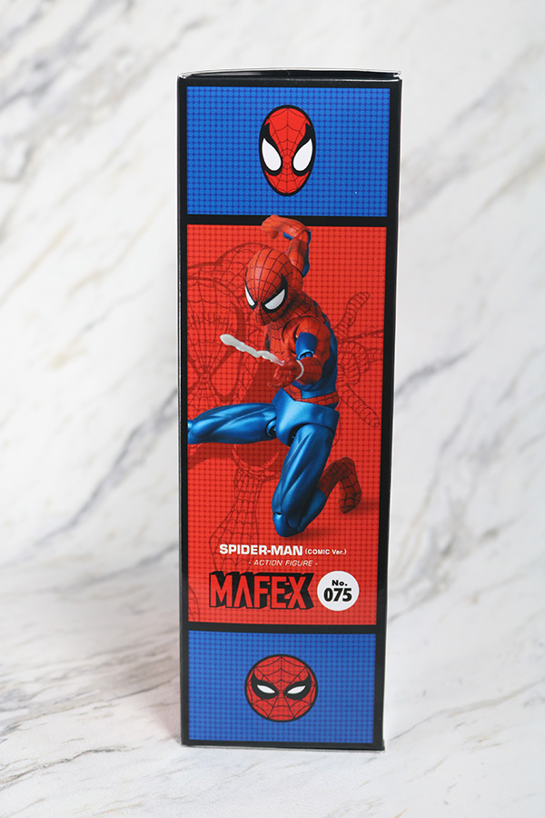 MAFEX　スパイダーマン　COMIC　コミック　Ver　レビュー　パッケージ