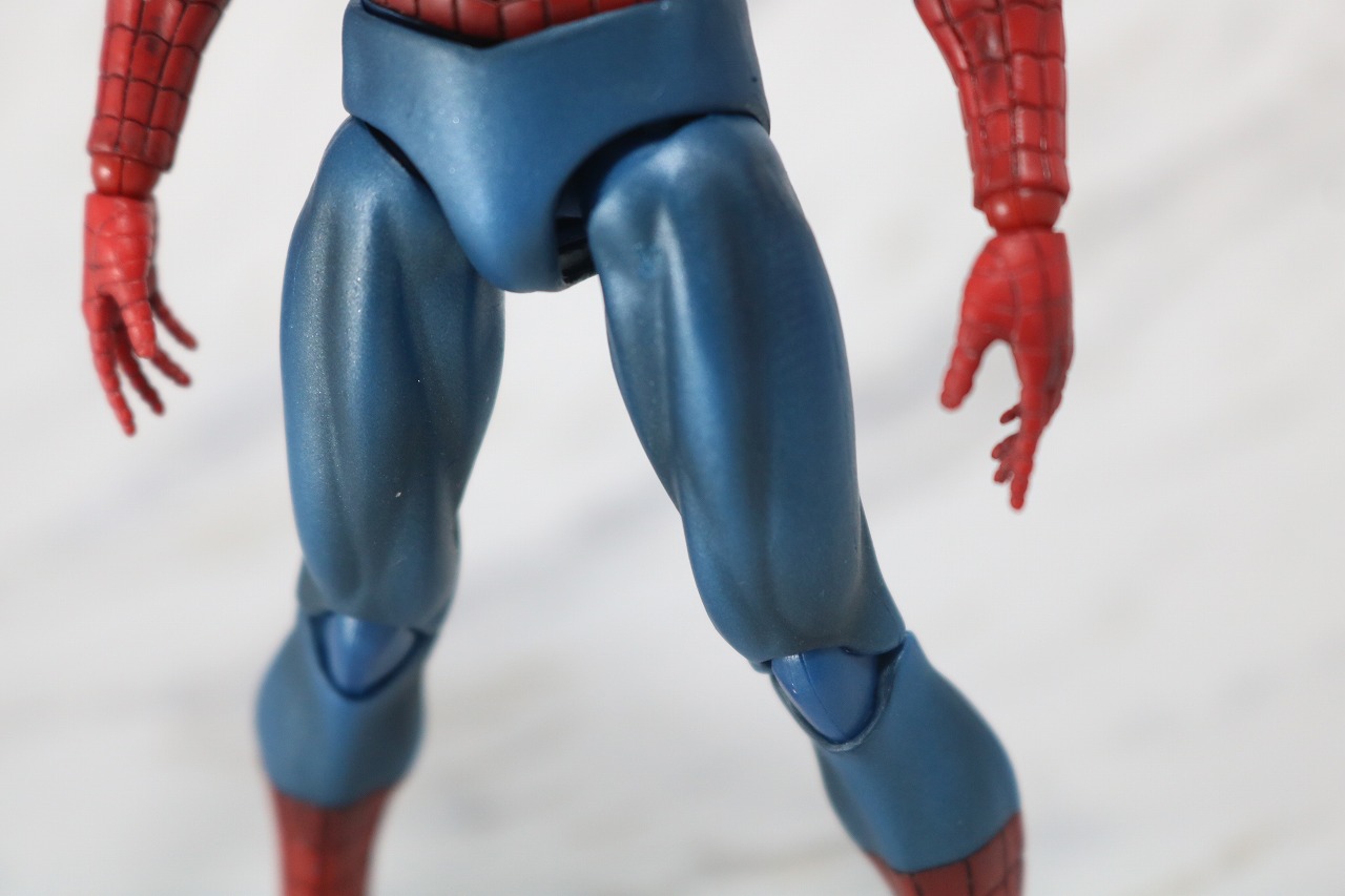 MAFEX　スパイダーマン　COMIC　コミック　Ver　レビュー　全身