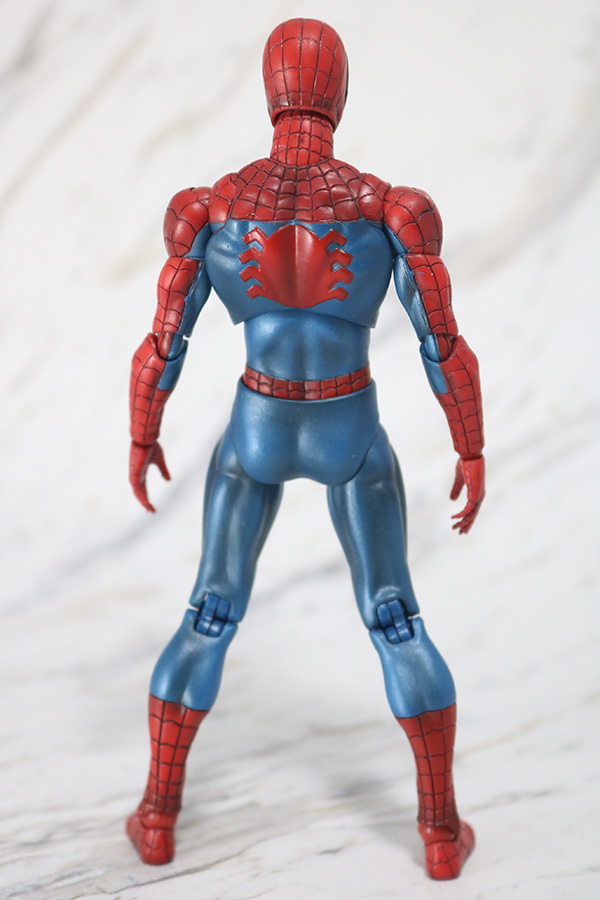 MAFEX　スパイダーマン　COMIC　コミック　Ver　レビュー　全身